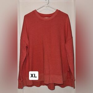 Cozy Red Sweater - XL